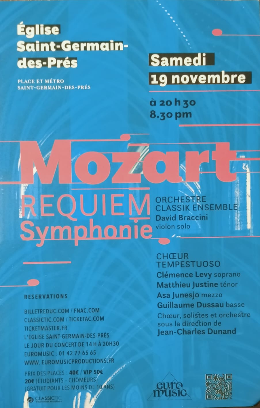 19 novembre 2022 Mozart
